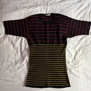 Vintage Sonia Rykiel knit mini dress